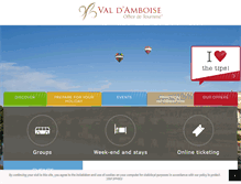 Tablet Screenshot of amboise-valdeloire.co.uk