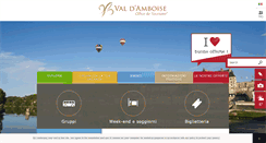 Desktop Screenshot of amboise-valdeloire.it